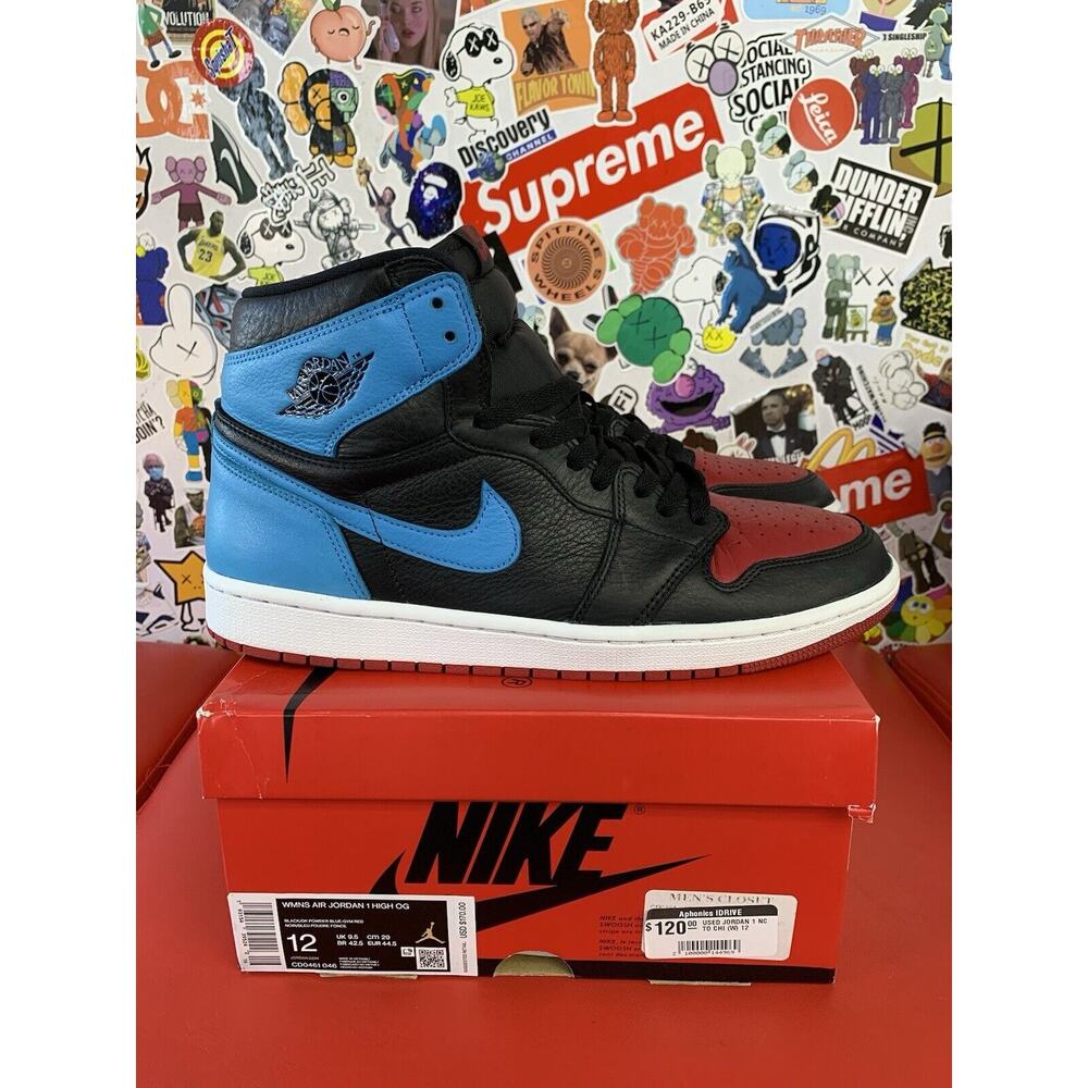 Size 12 - Jordan 1 High OG UNC To Chicago 2020 100% Authentic 10.5M